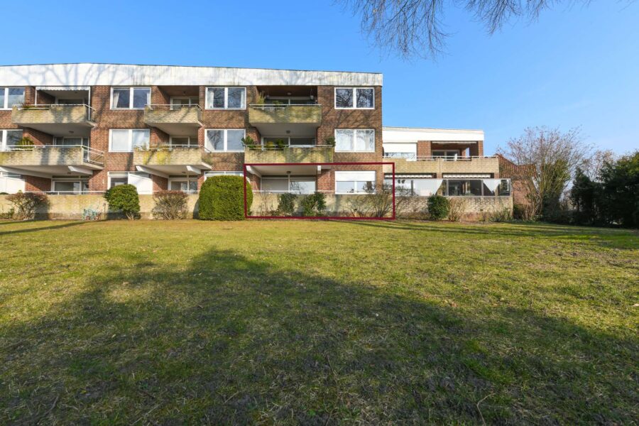 Stadtnahe Eigentumswohnung im Erdgeschoss mit großzügigem Balkon, 21339 Lüneburg, Wohnung